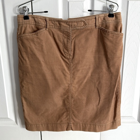 LOFT Dresses & Skirts - Vintage Ann Taylor LOFT Camel Corduroy Pencil Skirt -Size 6 -Excellent Condition